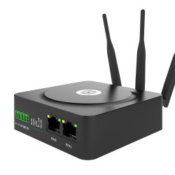 Robustel R1510 compact 4G LTE router side view