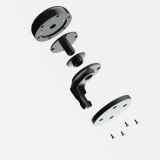 Poynting PUCK-2 MIMO antenna black adapters Ireland