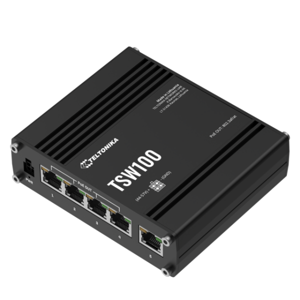 Teltonika TSW100 Unmanaged PoE+ Switch