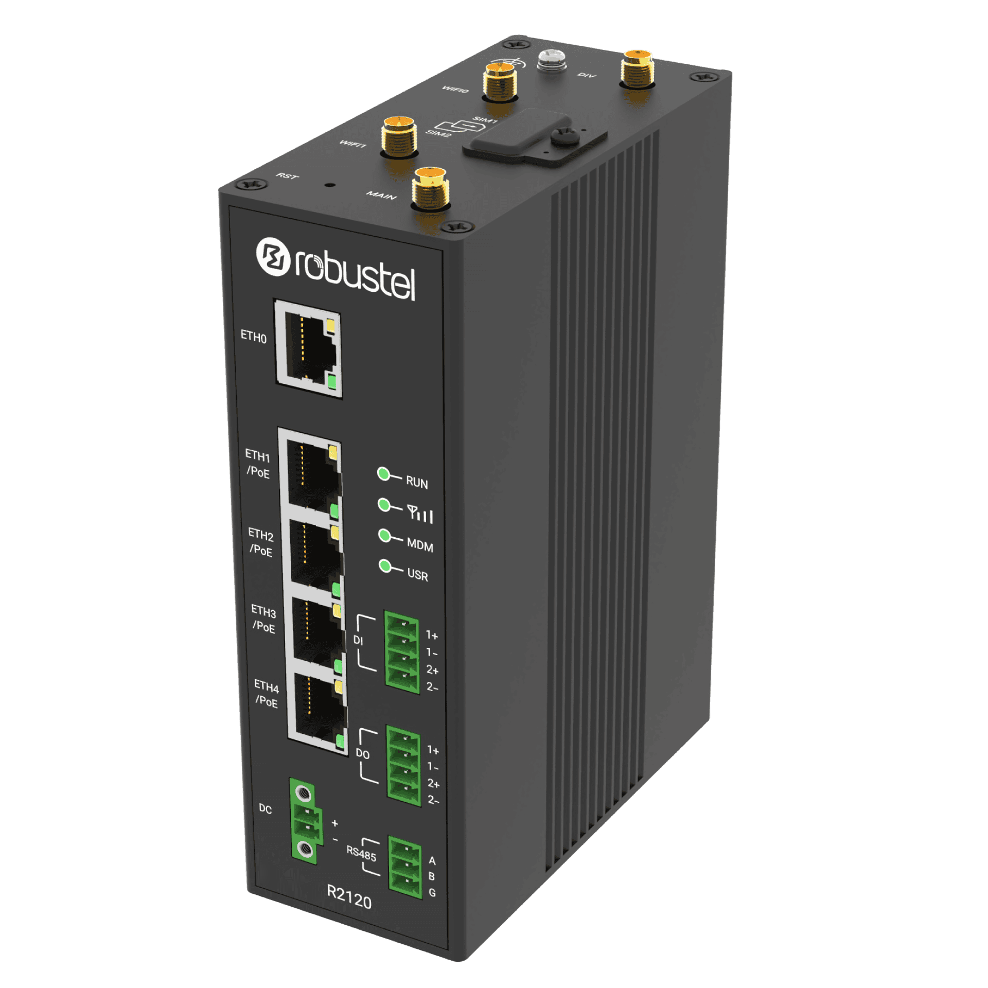 Robustel R2120 Router with PoE-PSE CCTV Gateway - Wireless Solutions ...