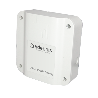 Adeunis IRIS LoRaWAN gateway Adeunis IRIS IP67 LoRaWAN gateway with Ethernet and 4G, made in France