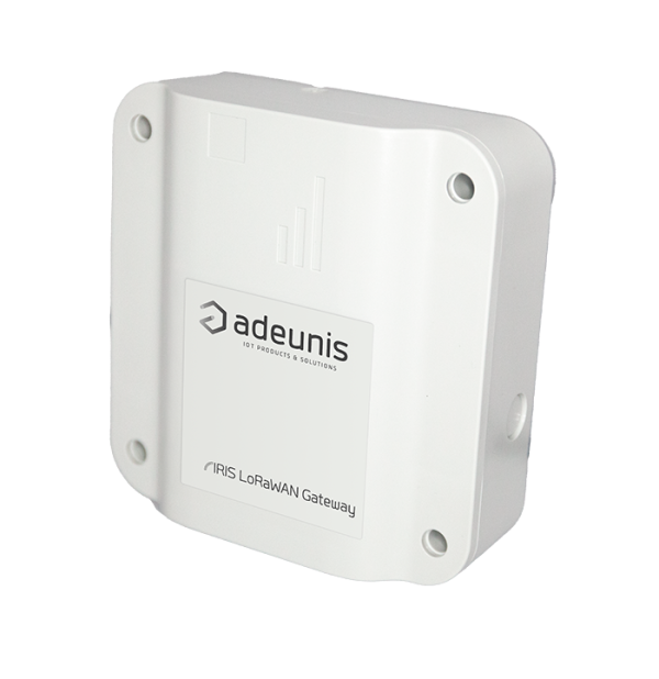 Adeunis IRIS LoRaWAN gateway Adeunis IRIS IP67 LoRaWAN gateway with Ethernet and 4G, made in France