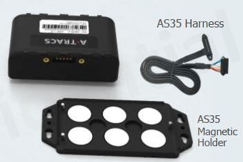 ATEL A·TRACS Magnetic Holder ATEL A·TRACS magnetic holder accessory for AS31, AS32, AS33 and AS35 battery-powered asset trackers