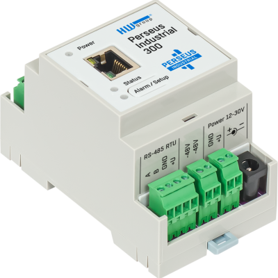 HW Group Perseus Industrial 300 DIN rail monitoring and control unit
