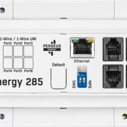 HW Group Perseus Energy 285 — DIN Rail LAN & LTE M-Bus Energy Monitoring Unit