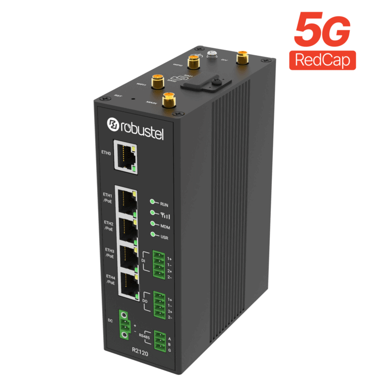 Robustel R2120 5G RedCap industrial router