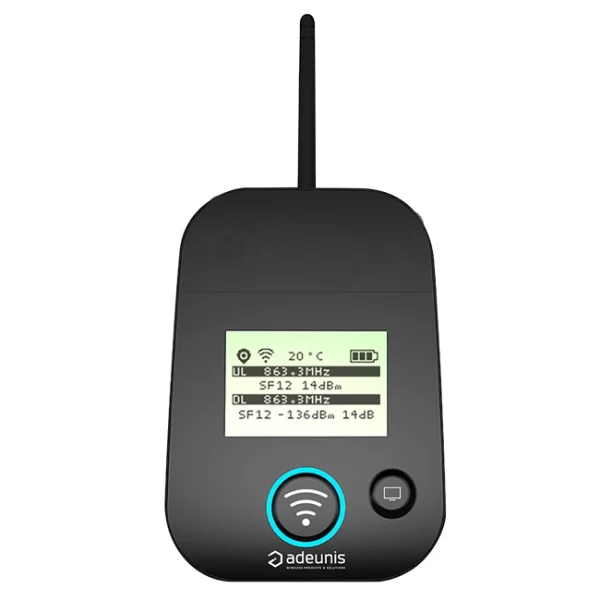 Adeunis Field Test Device (FTD) LoRaWAN Tester Adeunis Field Test Device handheld LoRaWAN network coverage tester